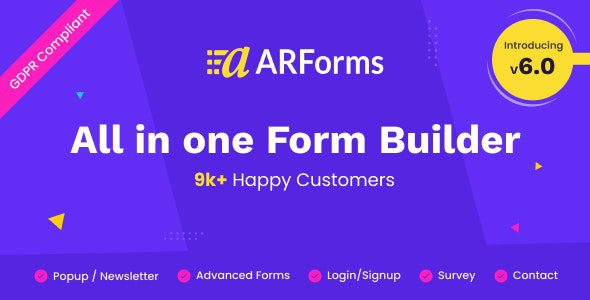 ARForms 6.5.0 - WordPress Form Builder Plugin