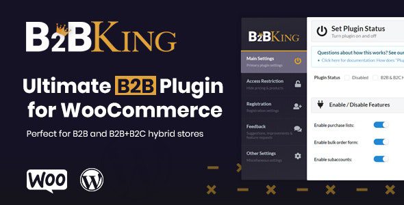 B2BKing 5.0.15 - The Ultimate WooCommerce B2B & Wholesale Plugin