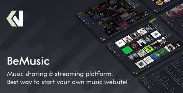 BeMusic 3.1.0 - Music Streaming Engine Scripts