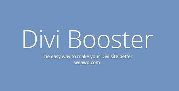 Divi Booster 4.4.2 - WordPress Plugin