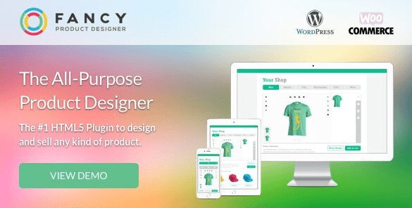 Fancy Product Designer 6.1.9 - WooCommerce WordPress