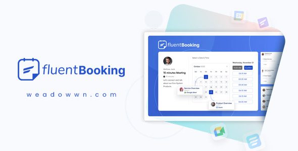 Fluent Booking Pro 1.3.0 - Appointment Booking Calendar Plugin for WordPress