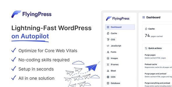 FlyingPress 4.12.0 - Lightning-Fast WordPress on Autopilot