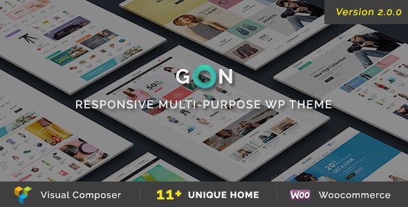 Gon 2.3.3 - Responsive Multi-Purpose WordPress Theme