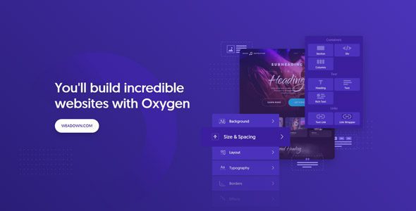 Oxygen 4.8.2 + Addons - The Ultimate Visual Site Builder